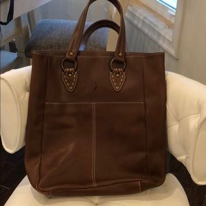 NWOT Browning beautiful brown leather tote Bag